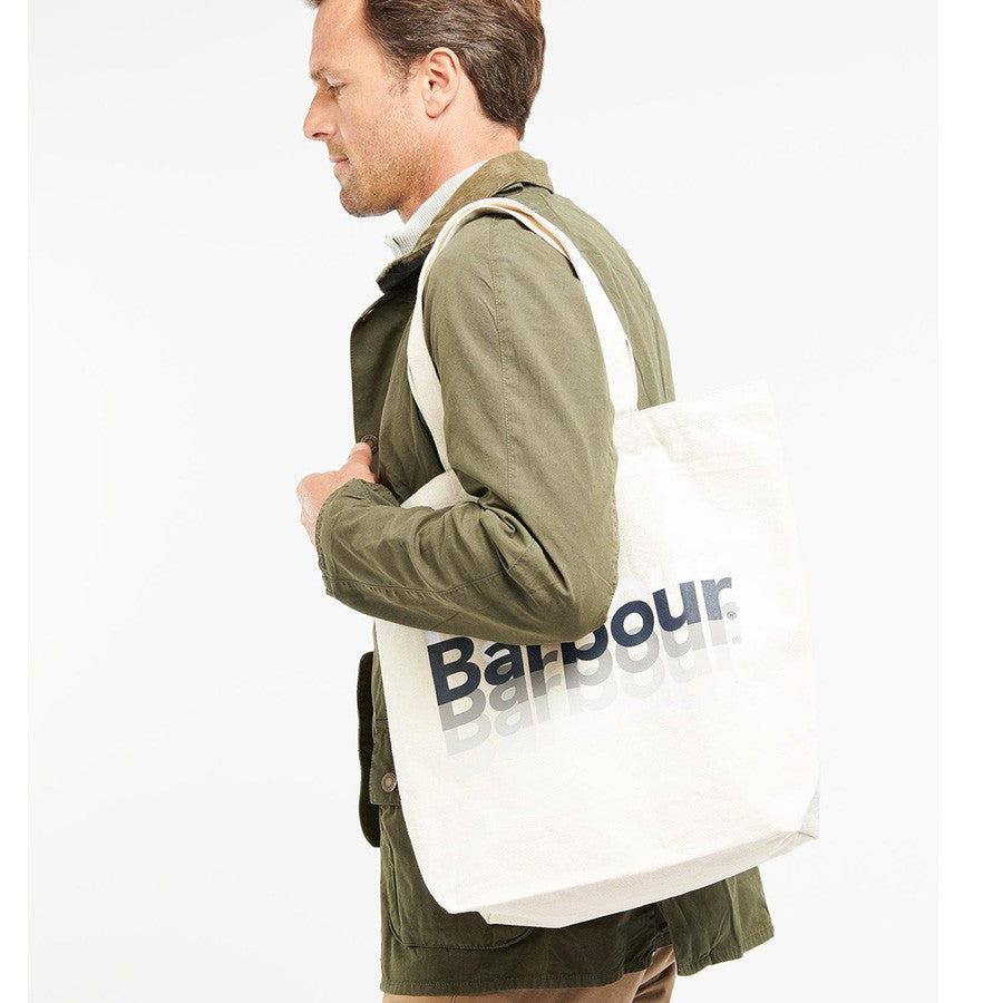 Tote i Barbour-bomuld