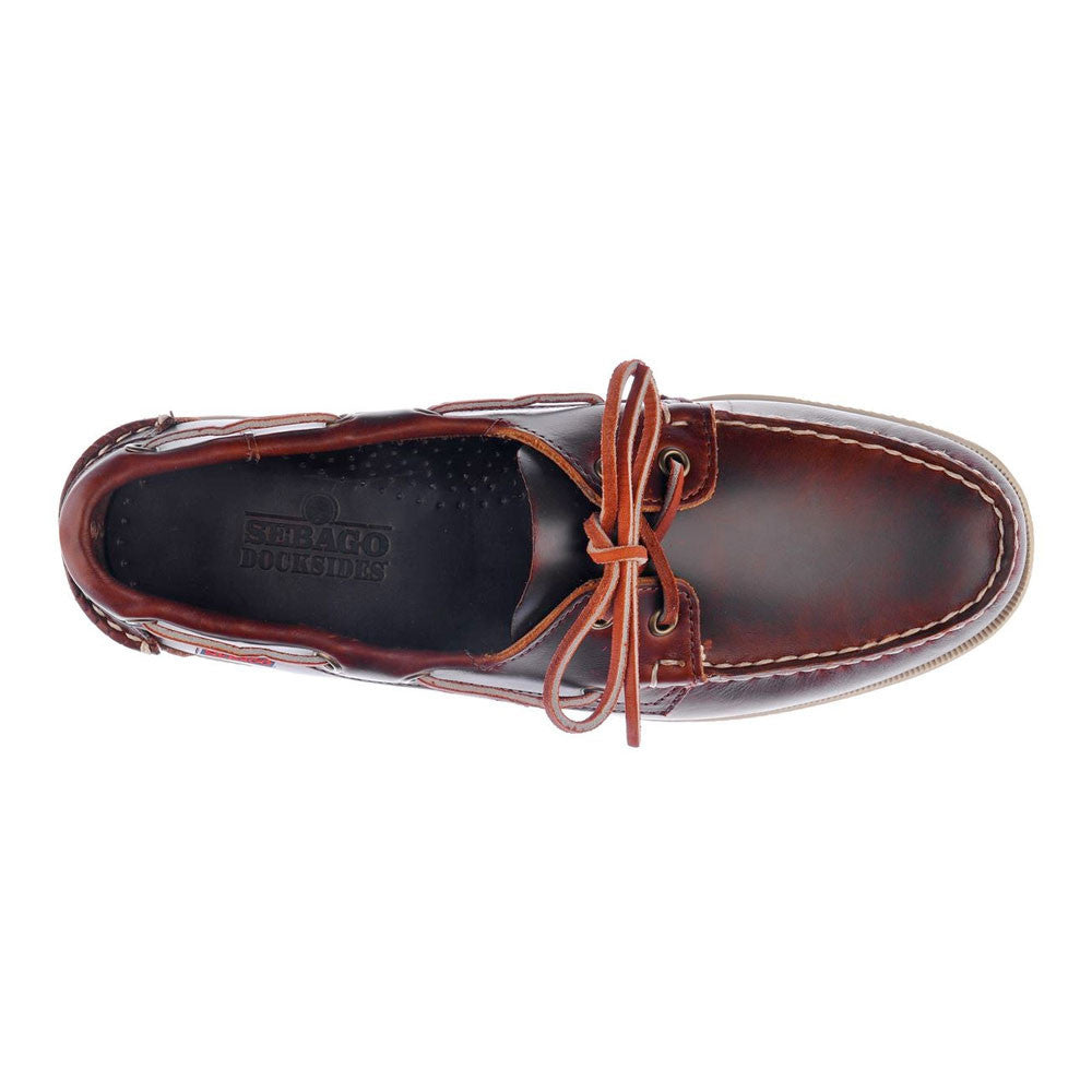 Docksides Portland vokset Brown