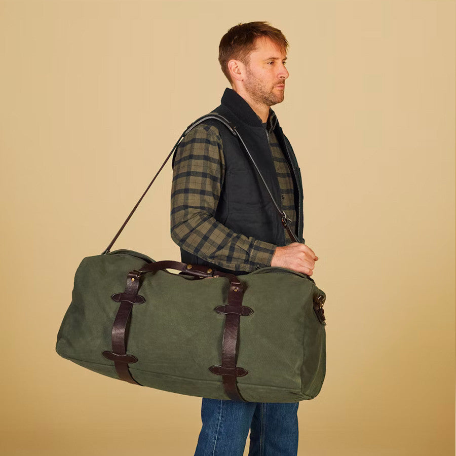 Filson Duffle Bag Large Otter  Green  carry on shoulder 