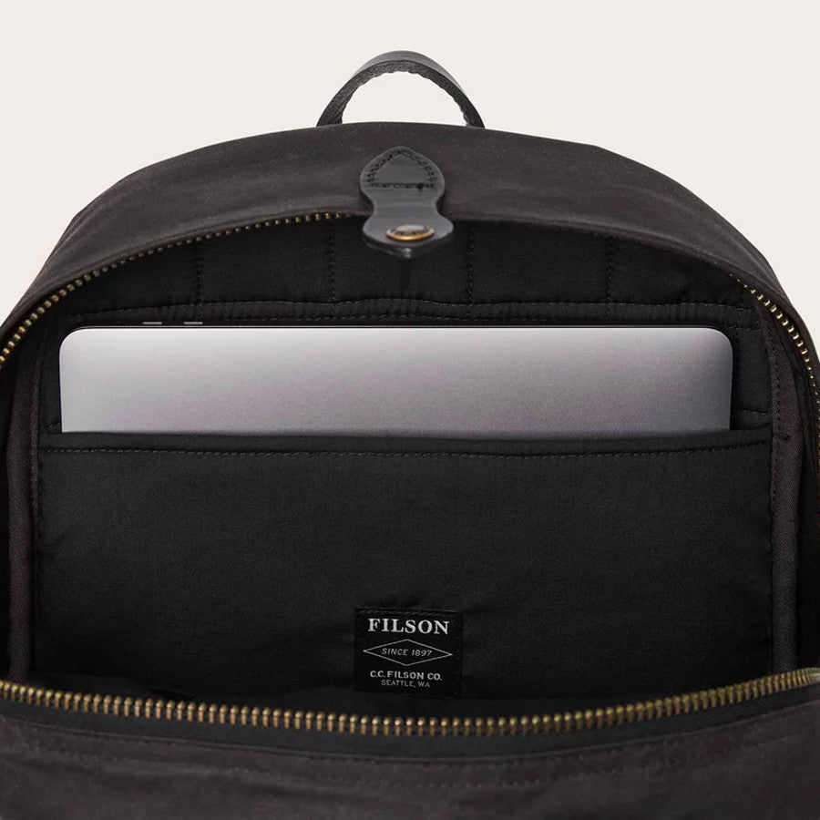 Journeyman  Cinder Filson-rygsæk med lomme til 15'' bærbar computer