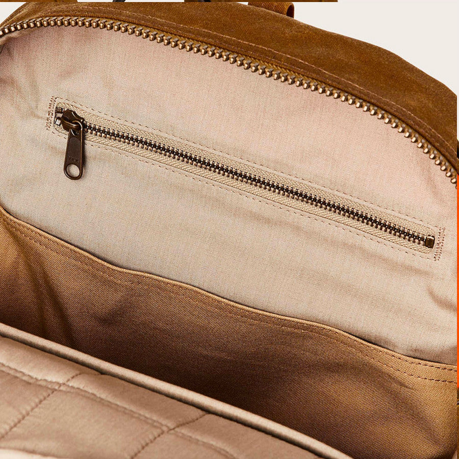 Journeyman  Tan  Flame Filson-rygsæk / med indvendig lomme med lynlås