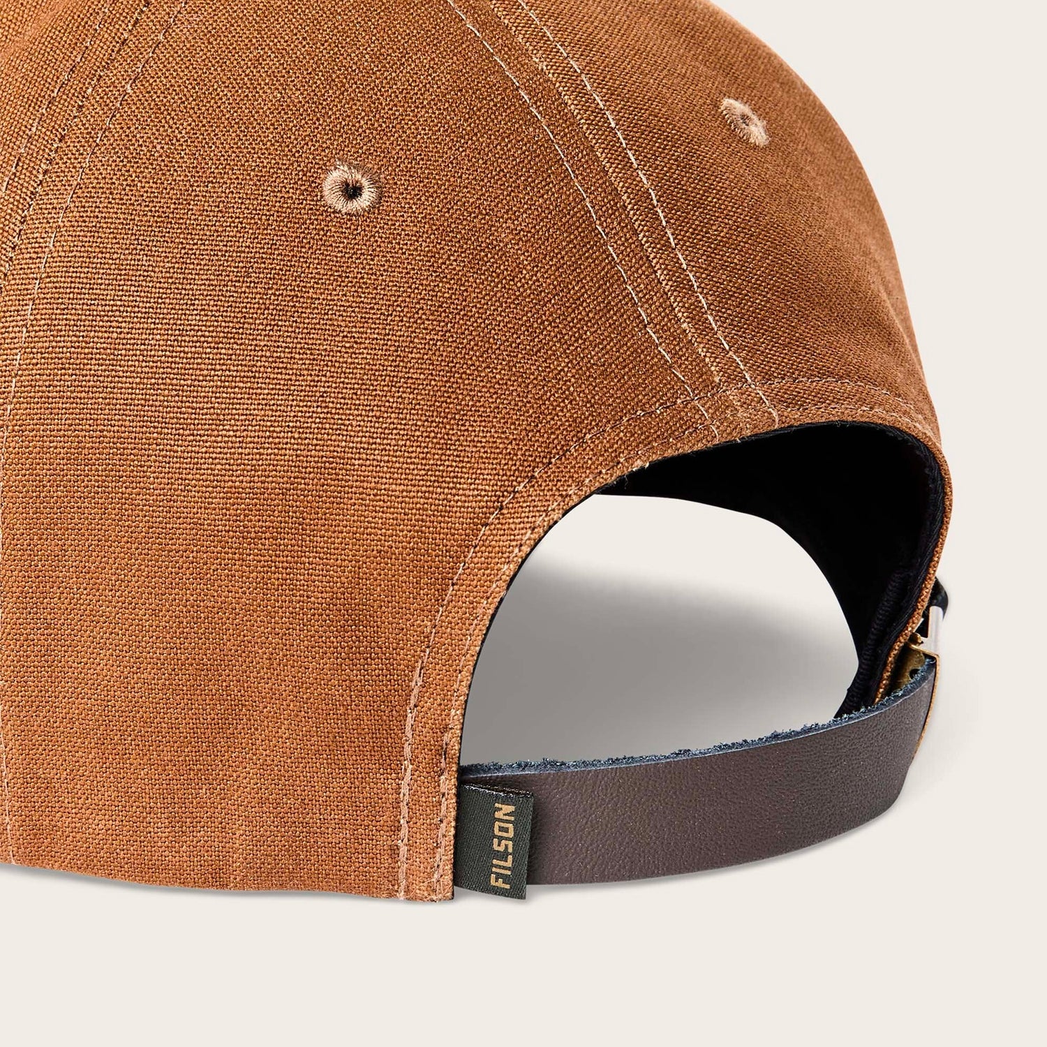 Filson Dry Tin Logger Cap  Whiskey