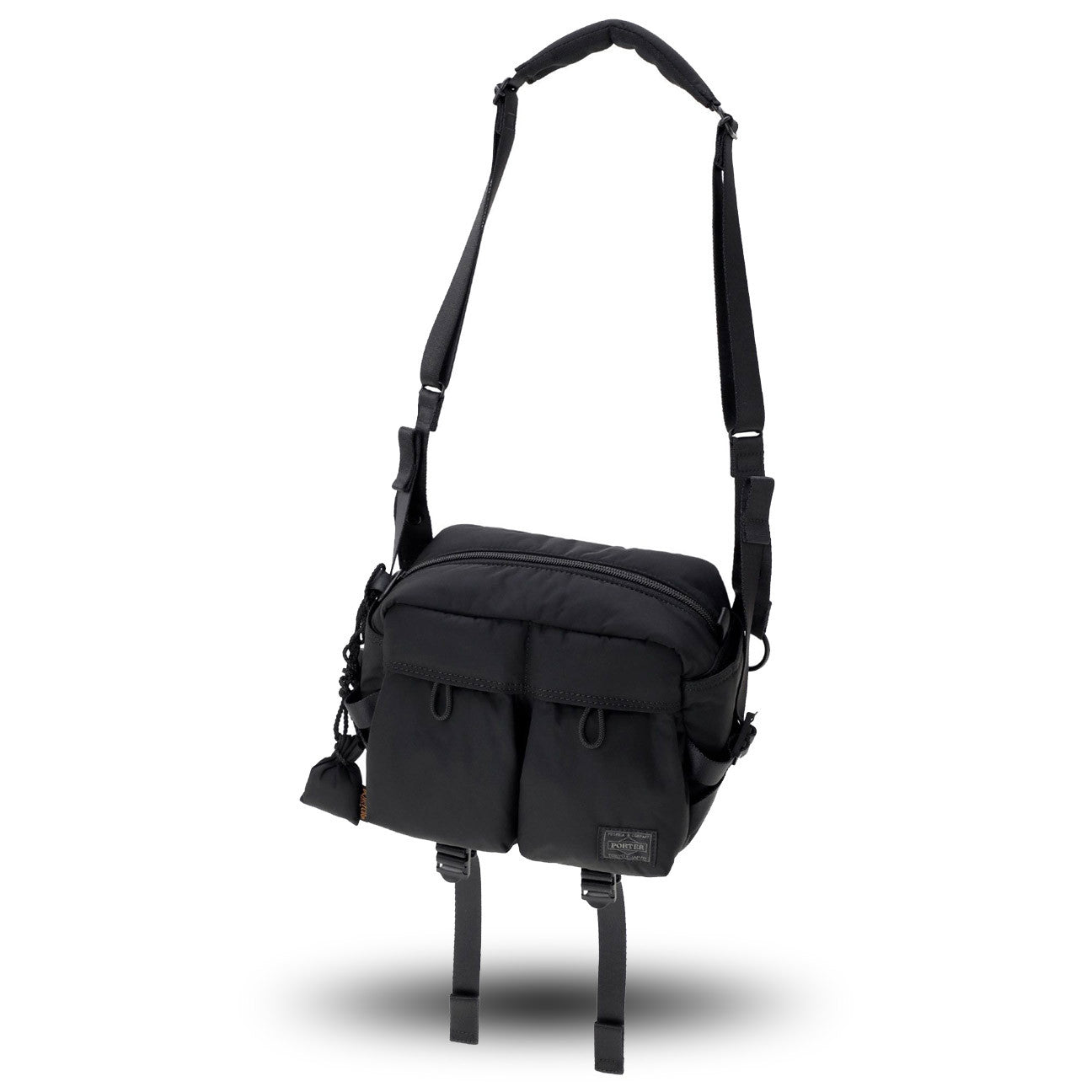 Senses Vertical Shoulder Bag Black