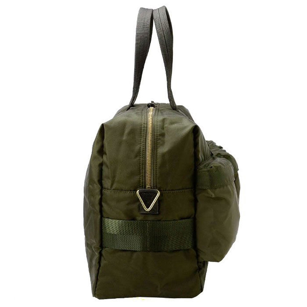Porter Yoshida & Co Force 2 Way Duffle  Bag Olive Drab