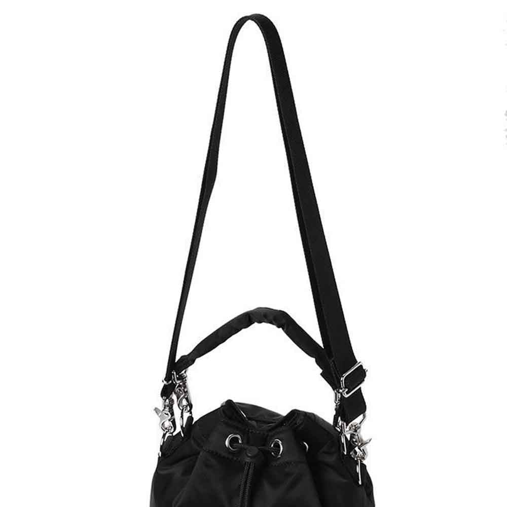 Porter Yoshida co Balloon Bag S Black with 2 straps