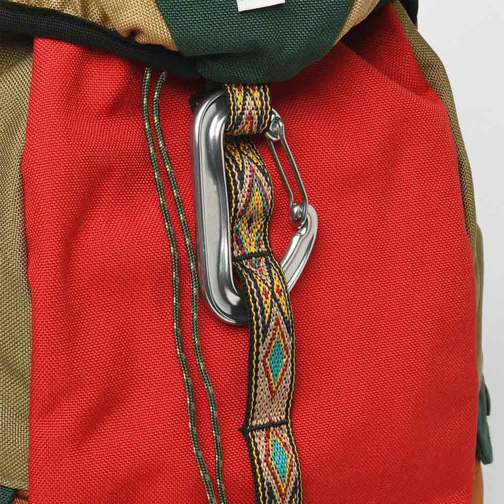 Medium Climb Pack Forest Green Barned Red