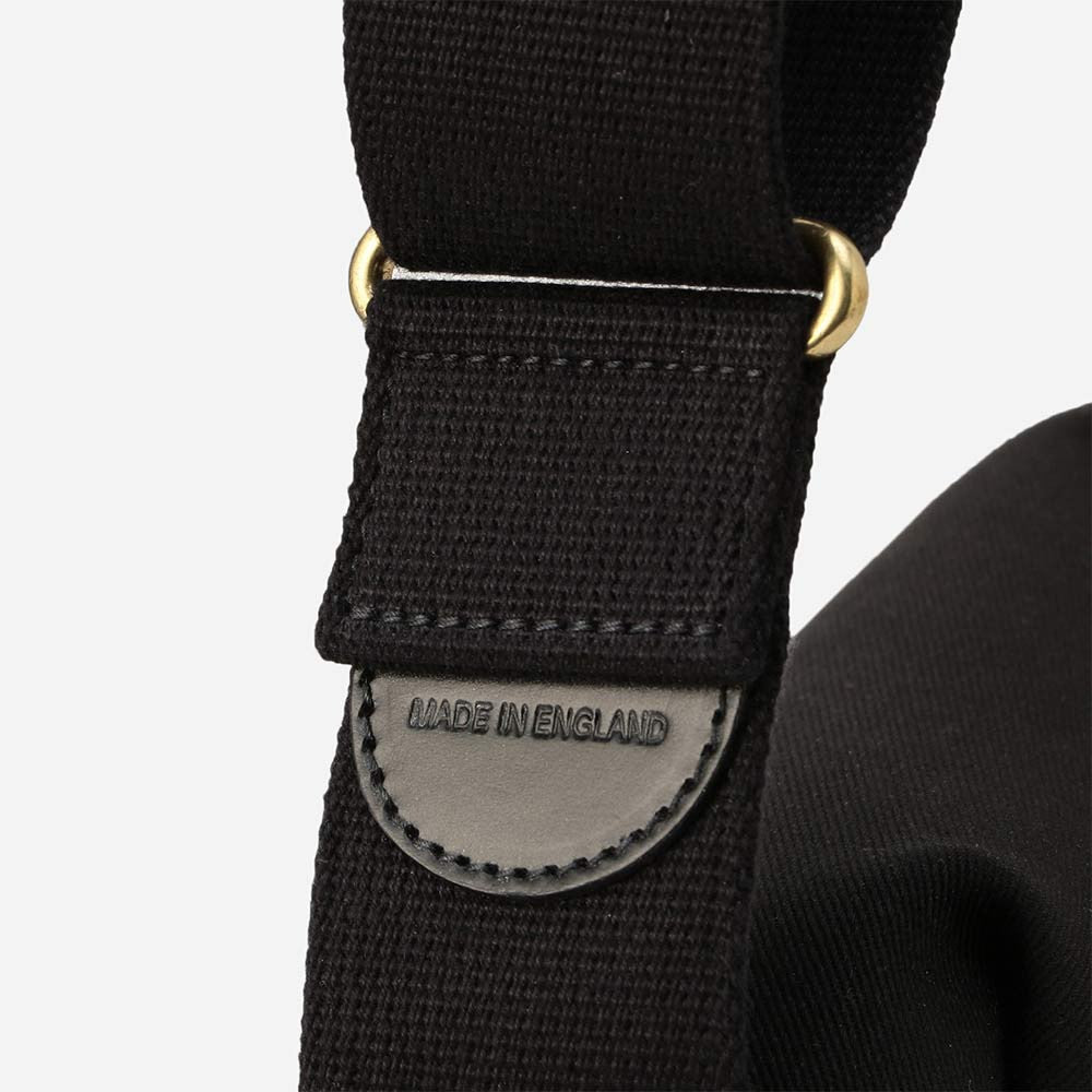 Brady Taschen Ariel Trout Large  Black  made in UK shoulder strap