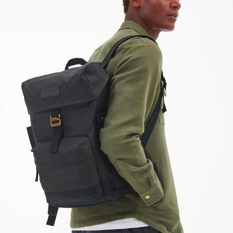 Essential Wax Backpack Black