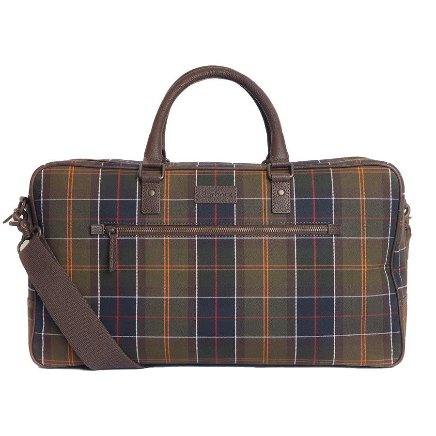 Tartan und Leather Holdall