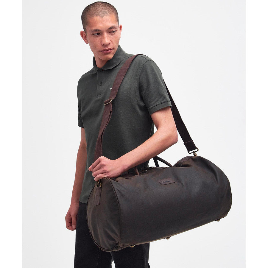 Wax Holdall Olive