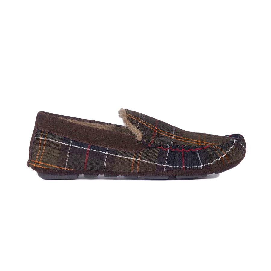 Monty slippers Tartan Recycled