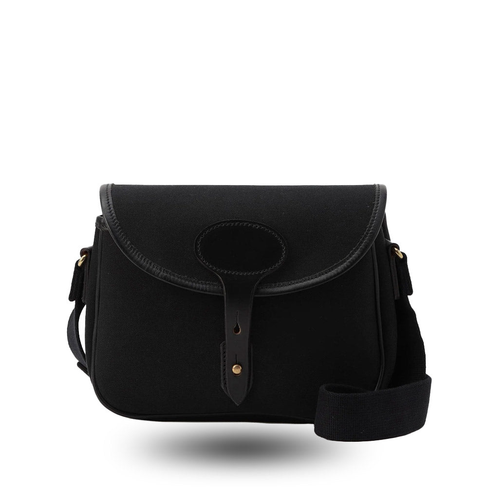 Brady Bags Colne Black cotton leather satchel