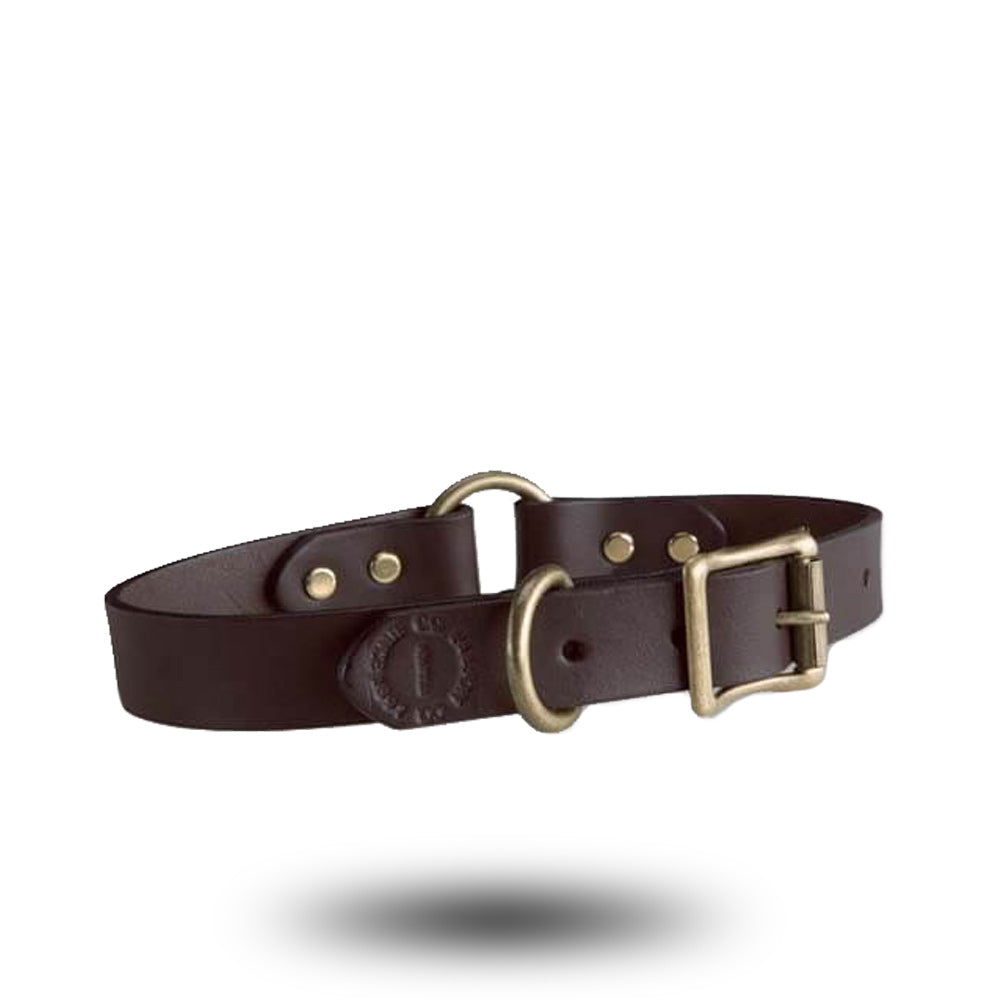 Filson leather best sale dog collar