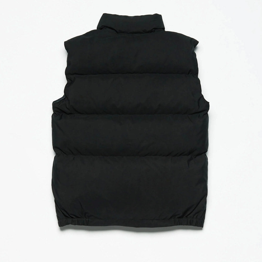 Crescent Sleeveless Coat Down Works Italian Vest Black