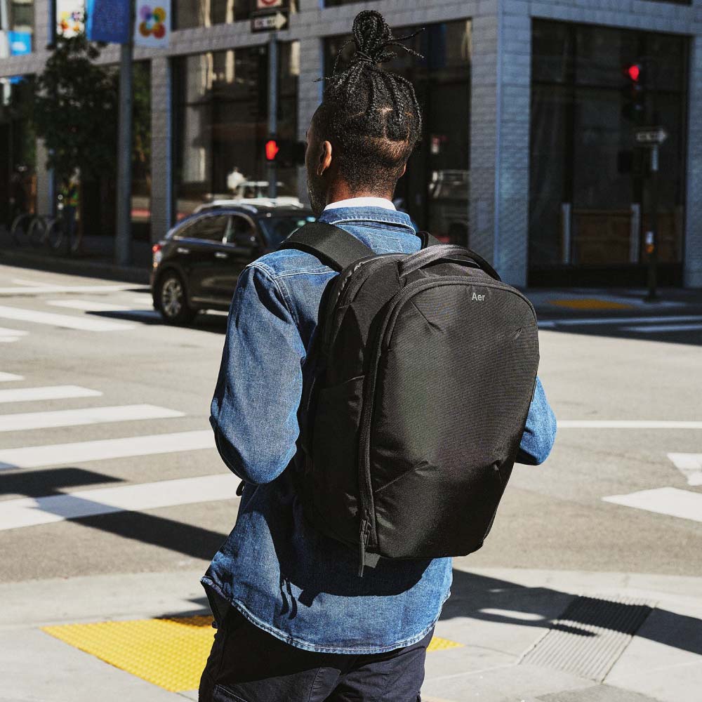 AER Backpack Black in Nylon