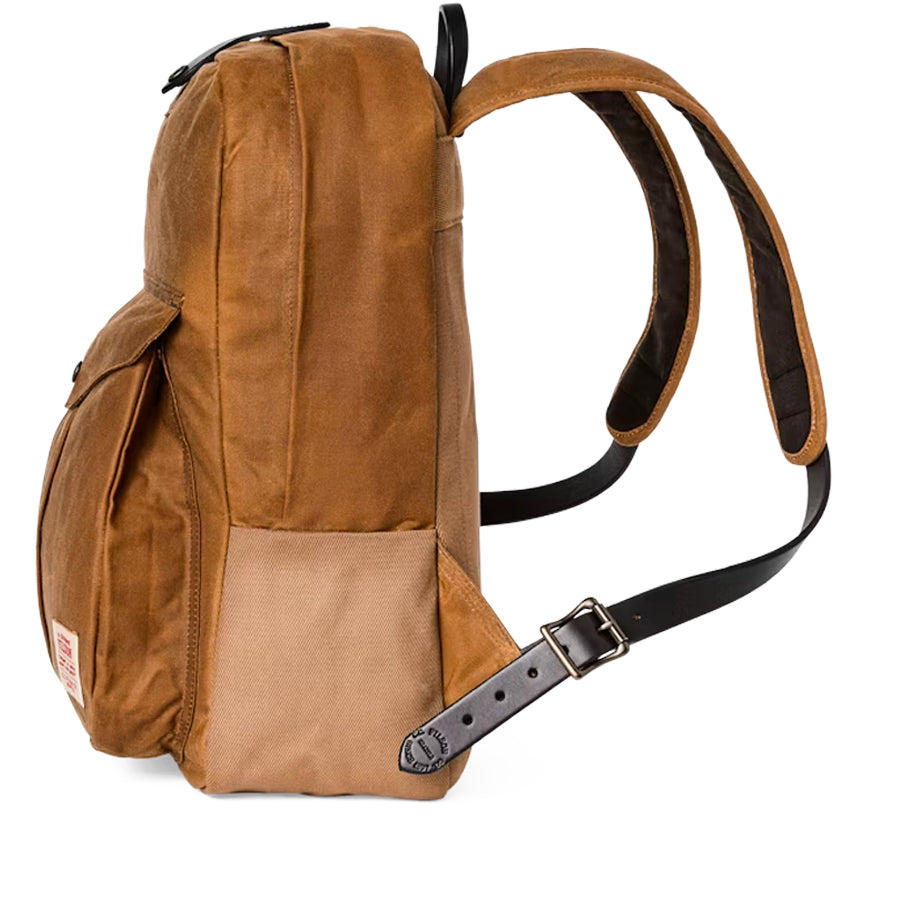 Filson leather backpack best sale