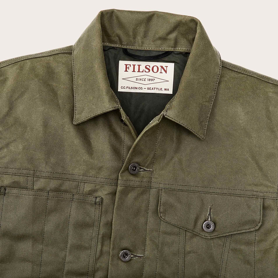 Filson collars Short Lined Cruiser Military Green