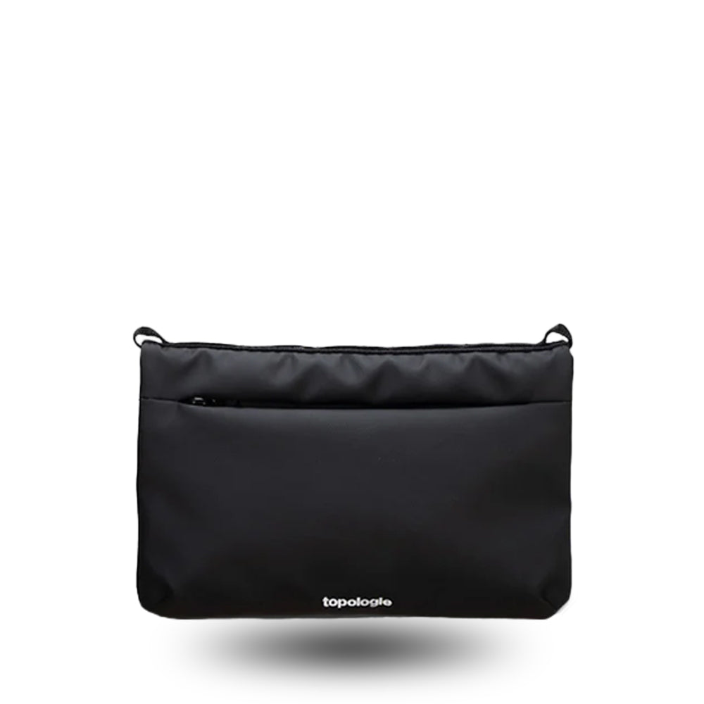 Topologie Flat Bag Small Black  Fine Nylon