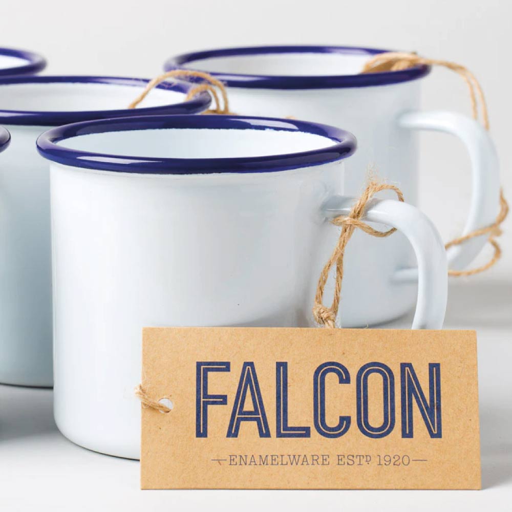 Cups Mugs Plates Aprons Falcon Enamelware