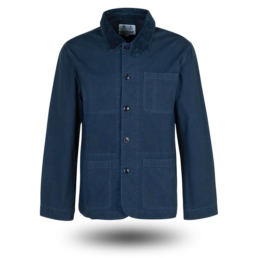 Barbour Chore Casual Jacket Navy