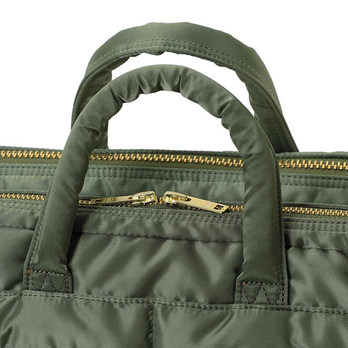 Tanker New 2 Way Briefcase  15" Green