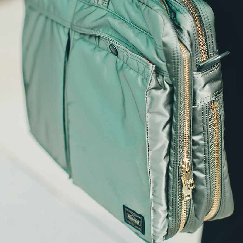 Tanker New 2 Way Briefcase  15" Green