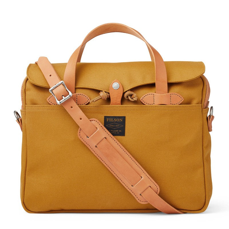 Rugged Twill Original Briefcase Chessie Tan