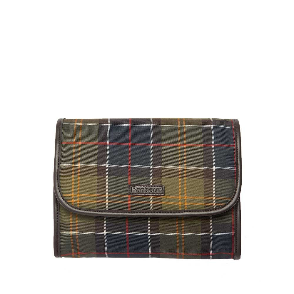 Tartan Hanging Washbag 