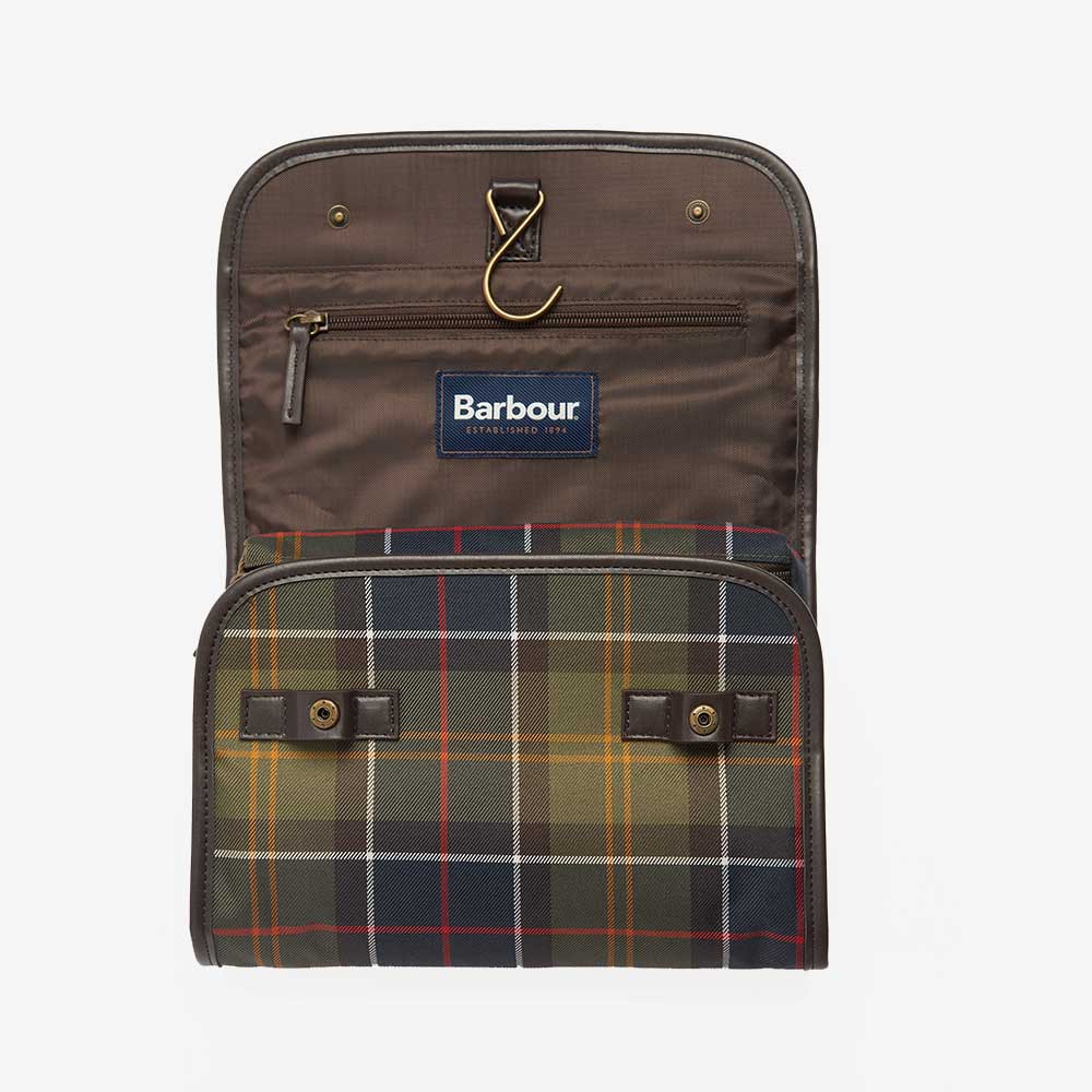 Tartan Hanging Washbag 