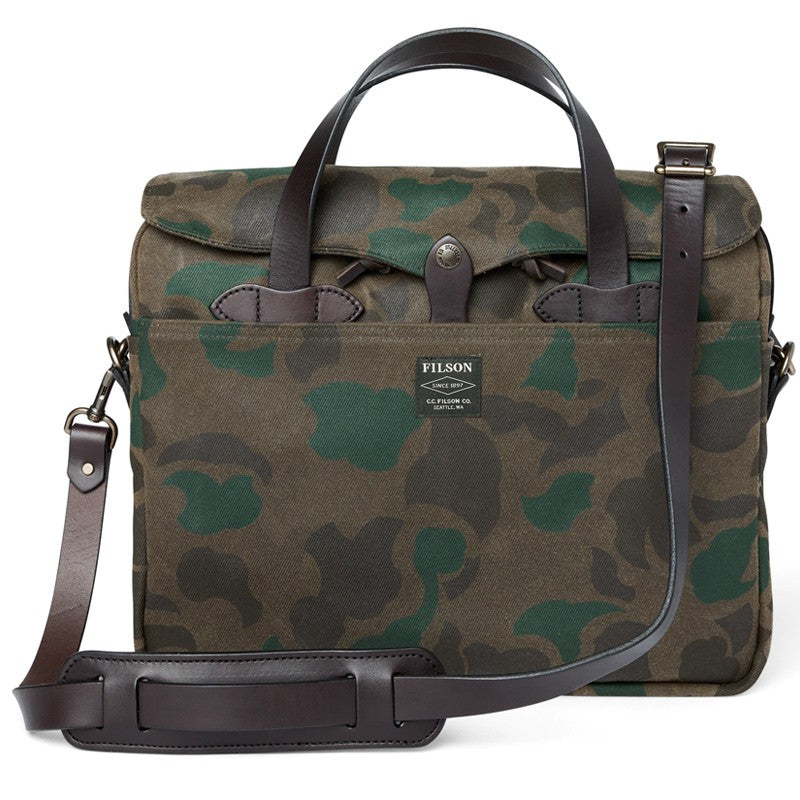 Rugged Twill Original Briefcase 15" wax camo