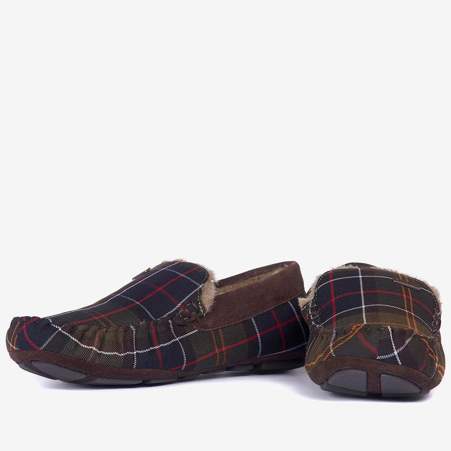 Barbour Monty slippers Tartan Recycled