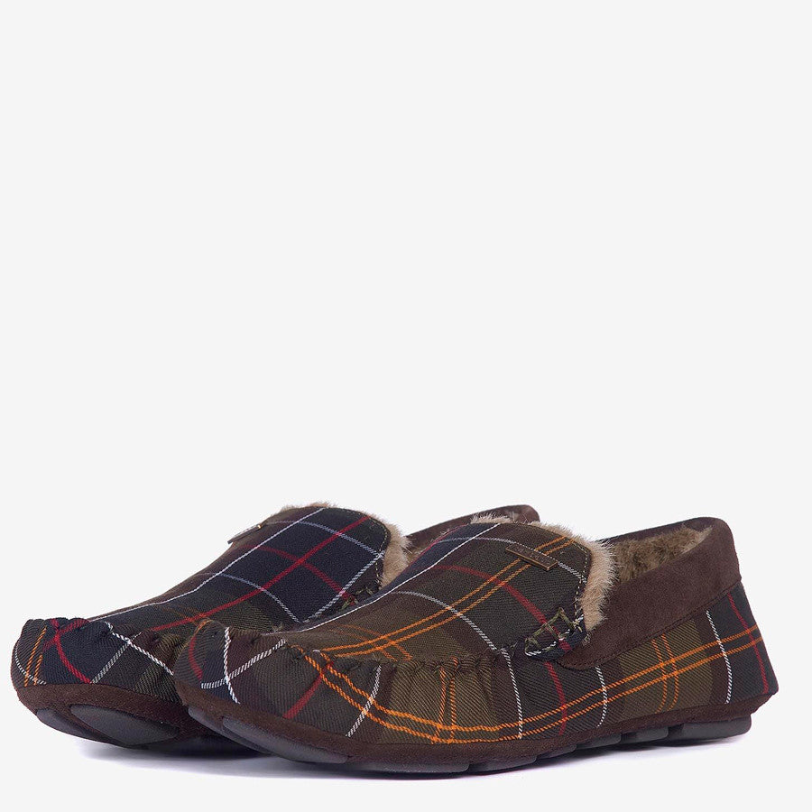 Monty slippers Tartan Recycled