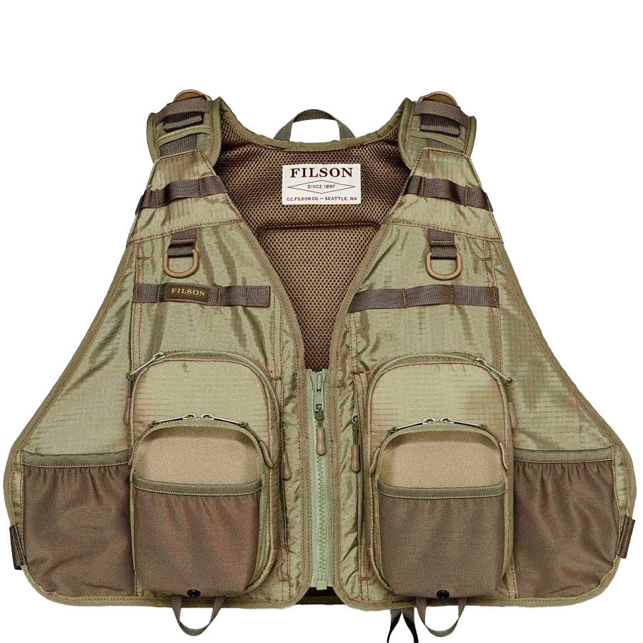 Fishing Guide Vest Vintage Olive