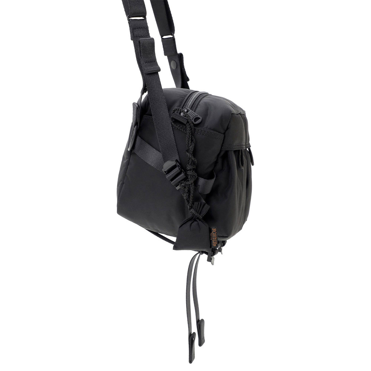 Senses Vertical Shoulder Bag Black