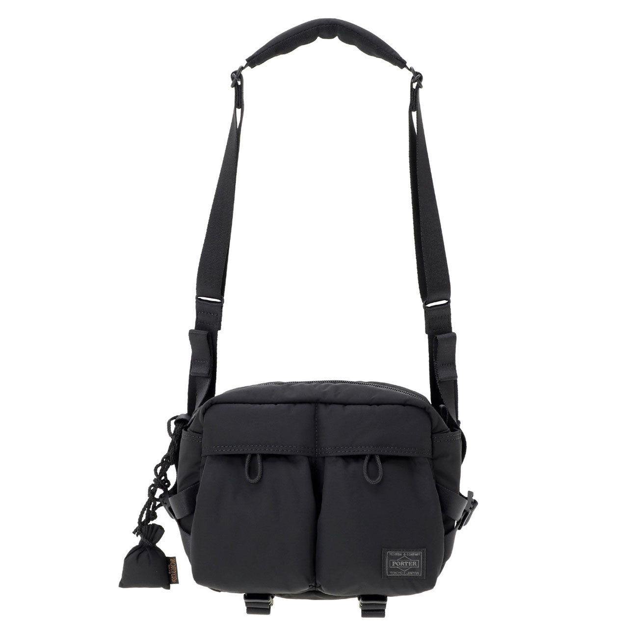 Senses Vertical Shoulder Bag Black