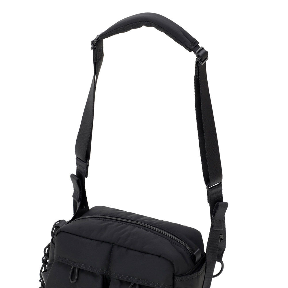 Senses Vertical Shoulder Bag Black