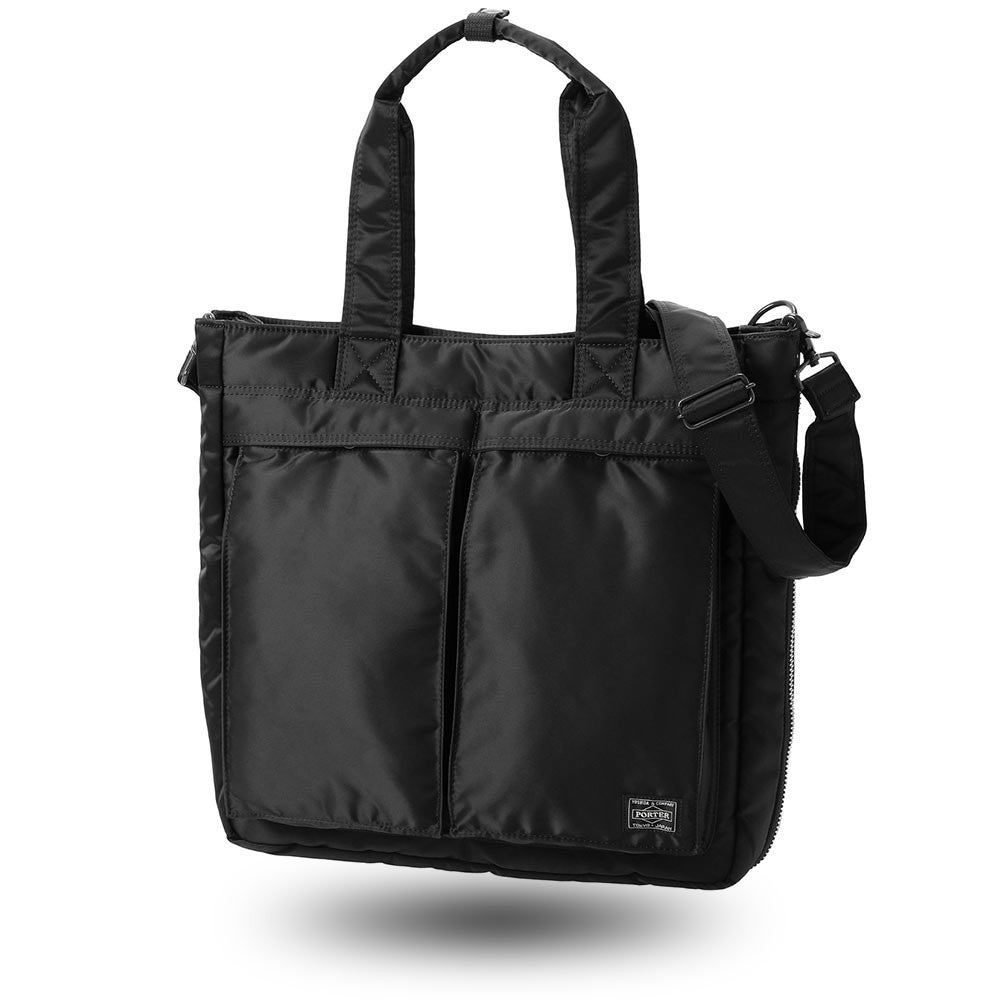 Tanker 2 Way Tote  Bag Black