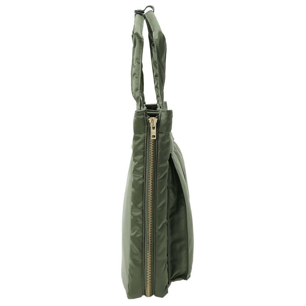 Porter Yoshida & Co Tanker 2 Way Tote  Bag Sage Green