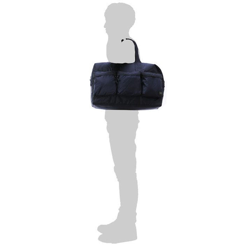 Porter Yoshida & Co Force 2 Way Duffle  Bag Navy