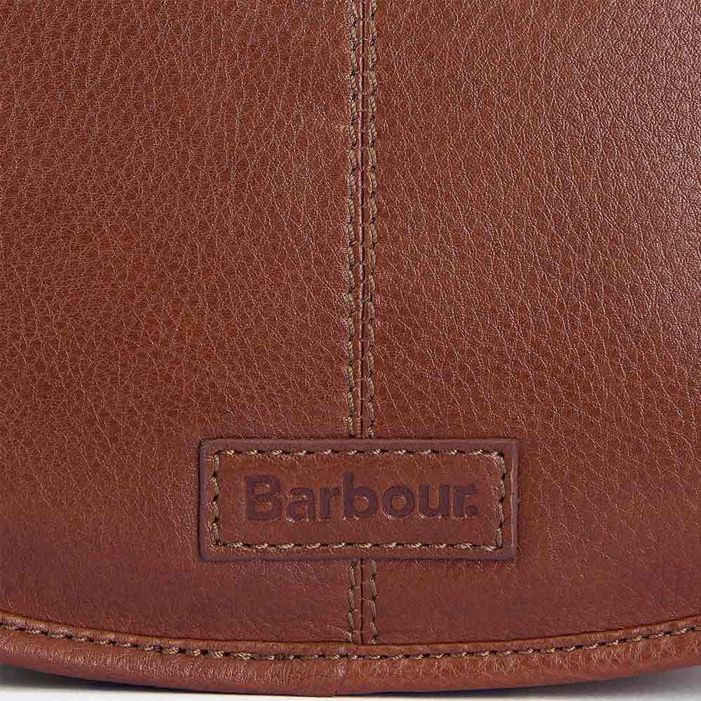 Laire Medium Leather Saddle Brown