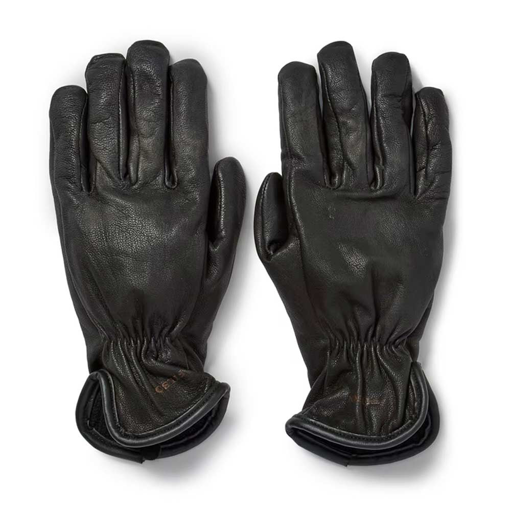 Original Piel de cabra forrada Gloves Black