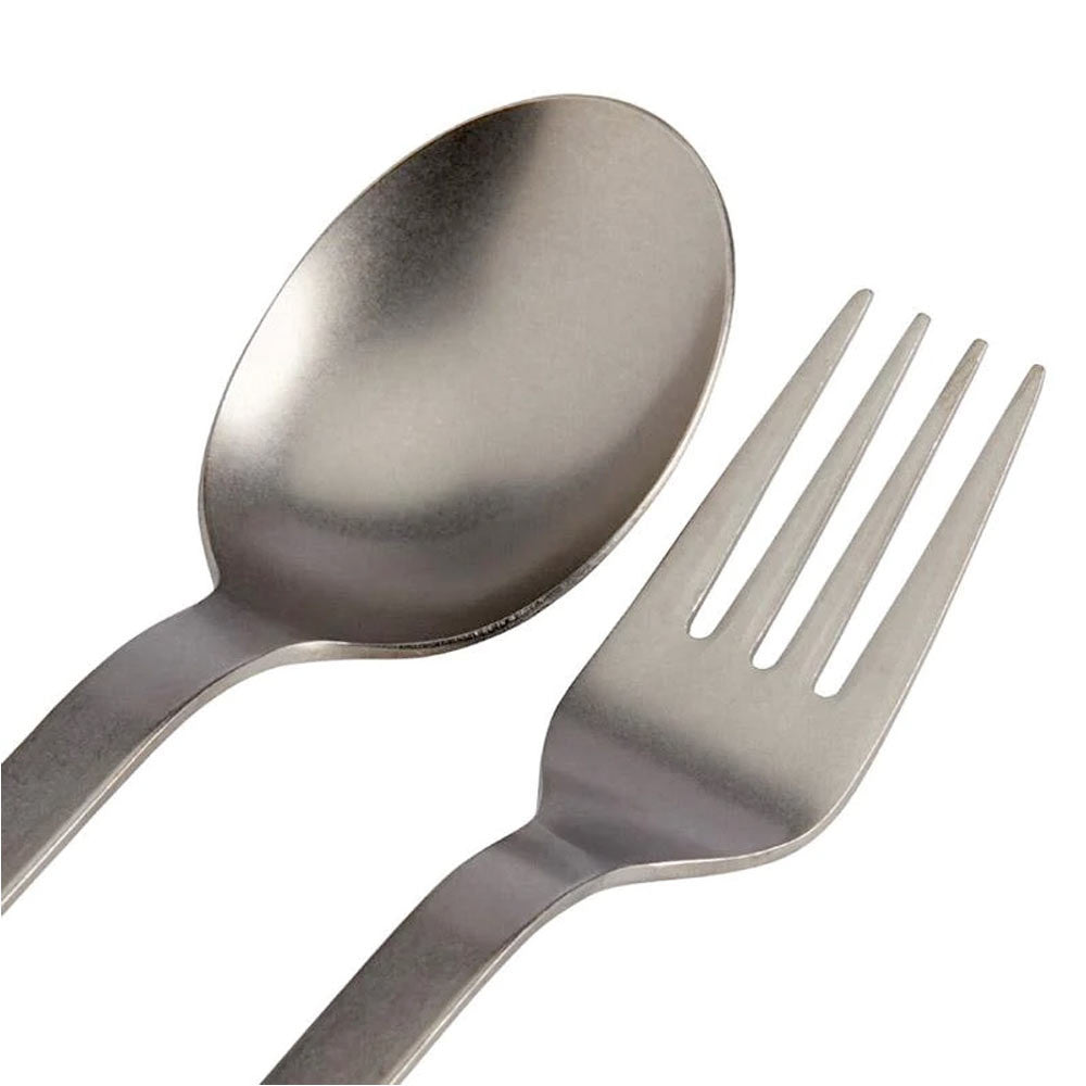 Titanium Juego de tenedor y cuchara