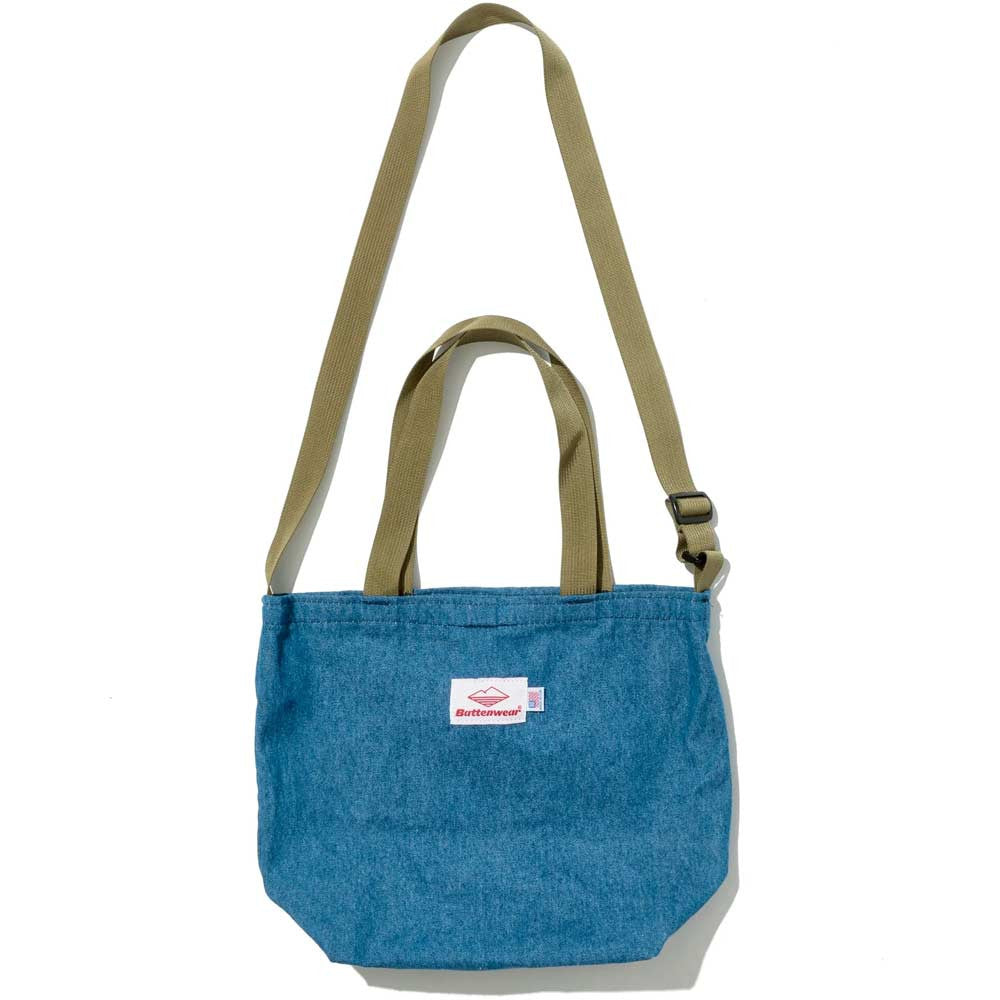 Bolsa Battenwear Mini  Packable Tote Denim