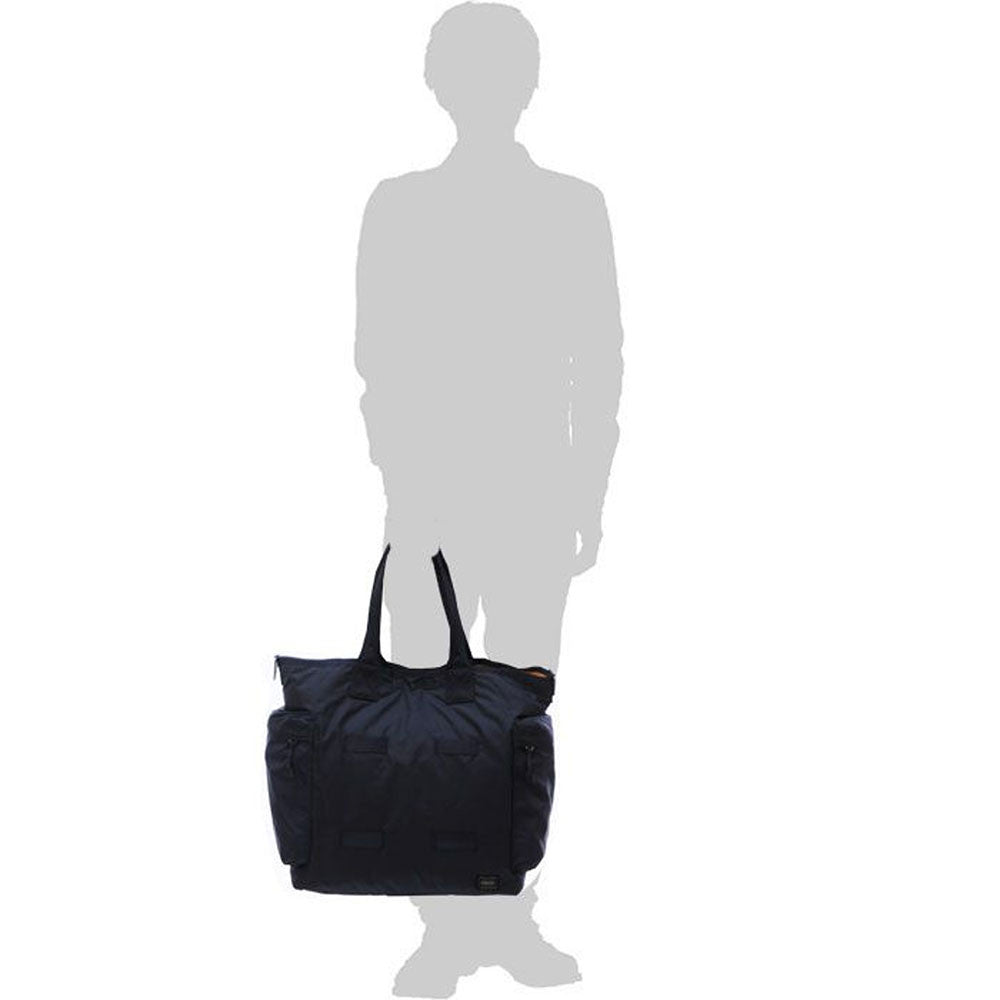 Porter Yoshida & Co Force 2 Way Tote  Bolsa Black