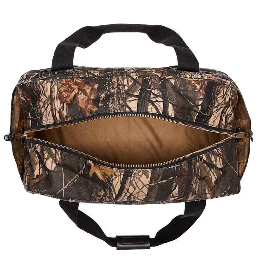 Tin Cloth Medium Duffle Bolsa Árbol Real Hardoods Camo