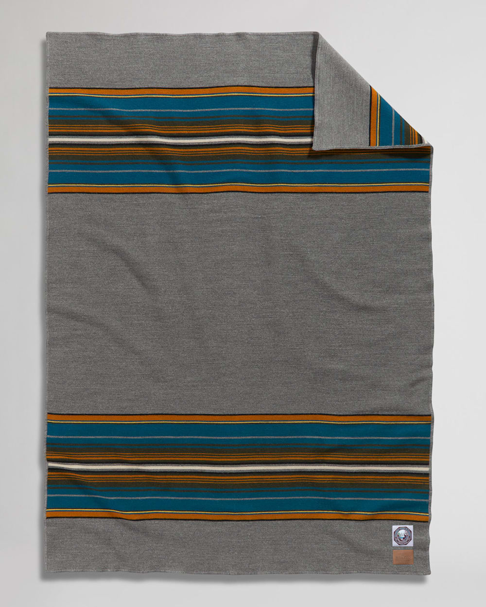 National Park Coperta Pendleton con cinghie - Olympic Grey