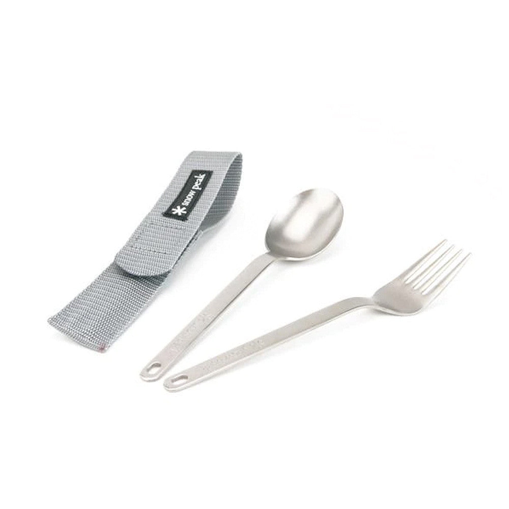 Titanium Set forchetta e cucchiaio