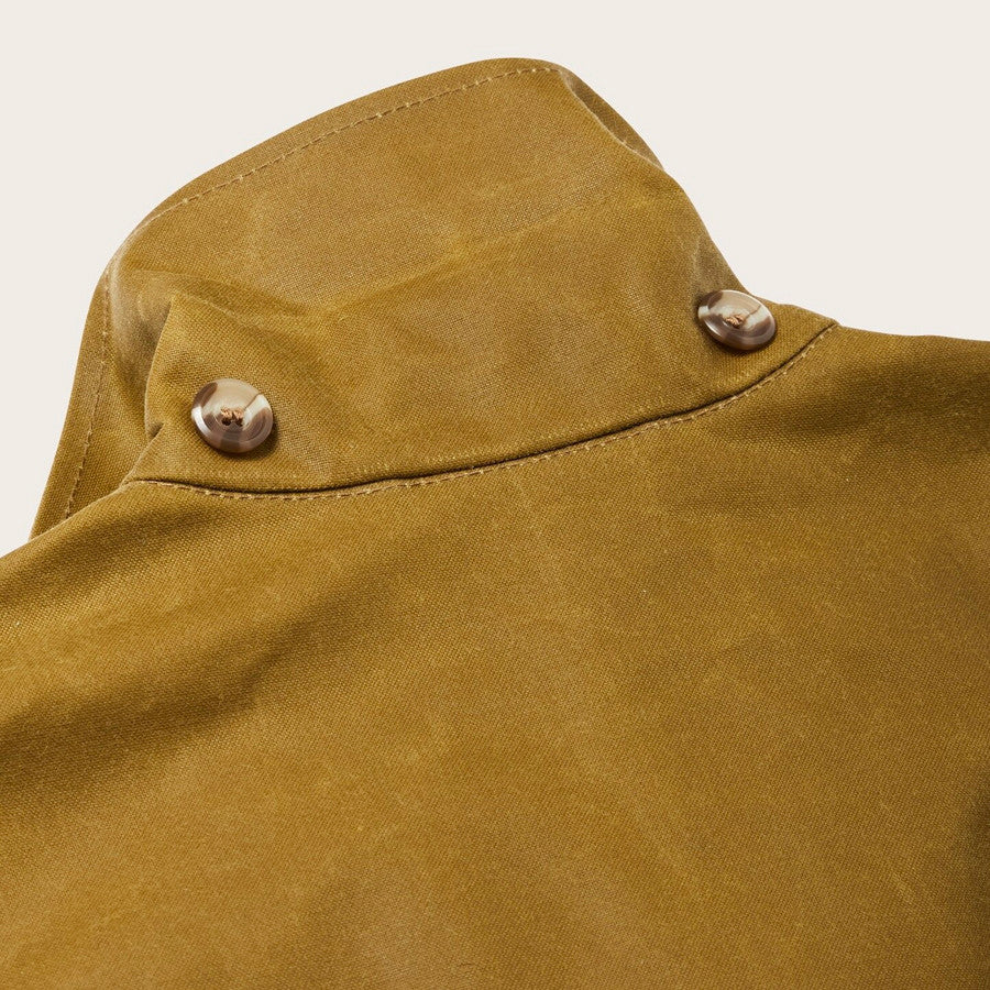 Foderato Tin Cloth Cruiser Jacket Dark Tan