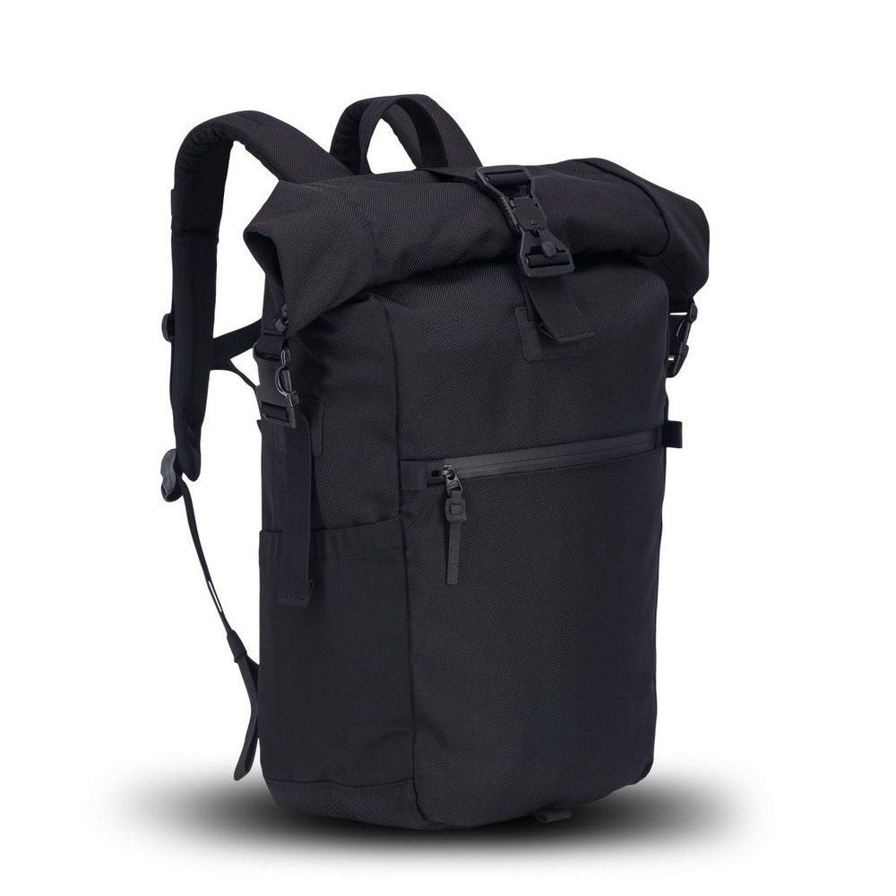 Spark Rolltop Zaino in cordura balistica Black