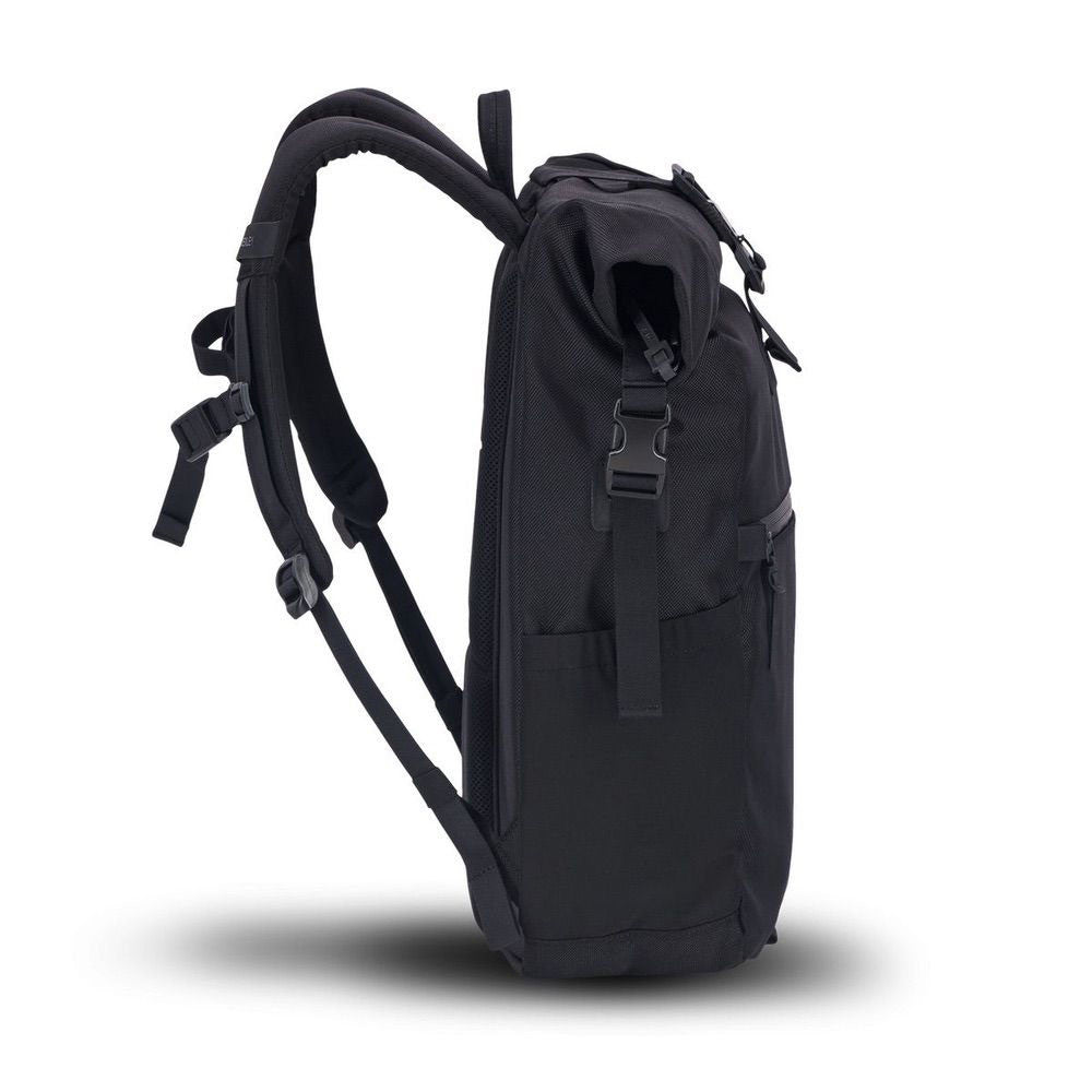 Spark Rolltop Zaino in cordura balistica Black